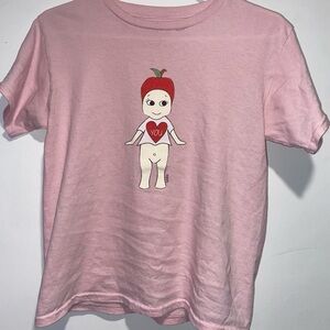 Cute pink Sonny angel Graphic baby tee